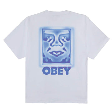 Obey T Shirt Relaxed Fit  Heat Map Icon Streetwear