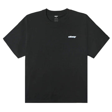 Obey T Shirt Relaxed Fit  Lips Streetwear