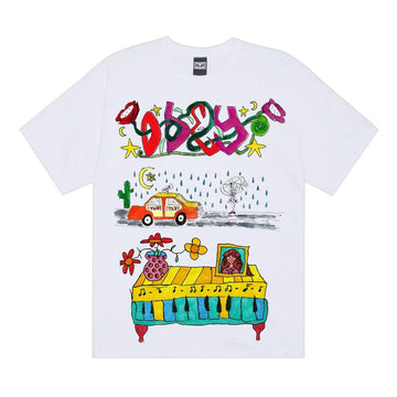 Obey T-Shirt Over Size Vintage Taxi Streetwear