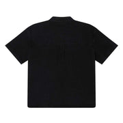 Obey Camicia Ss In Denim Owens Loose Fit Streetwear