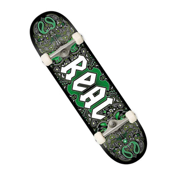 Real Skateboard Bandana Complete 8.06 Skateboard