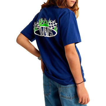 Vans T-Shirt Racing Flames Bambino Streetwear