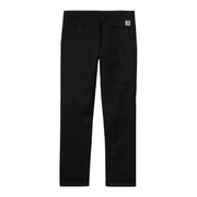 Carhartt Wip Pantaloni Regular Tapered Johnson  Twill 7 Oz Streetwear