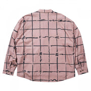 Evisen Skateboard Camicia Ml Spray Flannel Streetwear