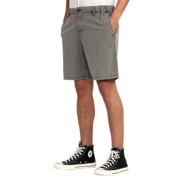 Rvca Bermuda All Time Coastal Rinsed Hybrid Streetwear